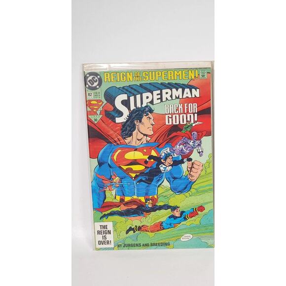 4 Book Lot Superman Vol 2 Jurgens Breeding Immonen| VG+ B&B DC Comics‎ 93-95 - Picture 1 of 3
